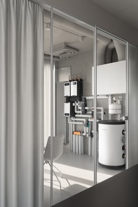 Minimalistic Office of Engineering Company
